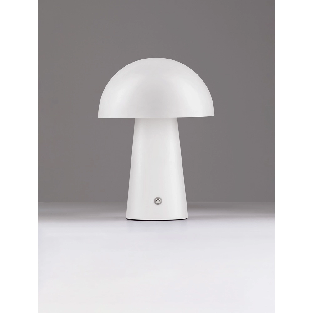 Lampe de table rechargeable Ande blanc Lyora 5212017472120