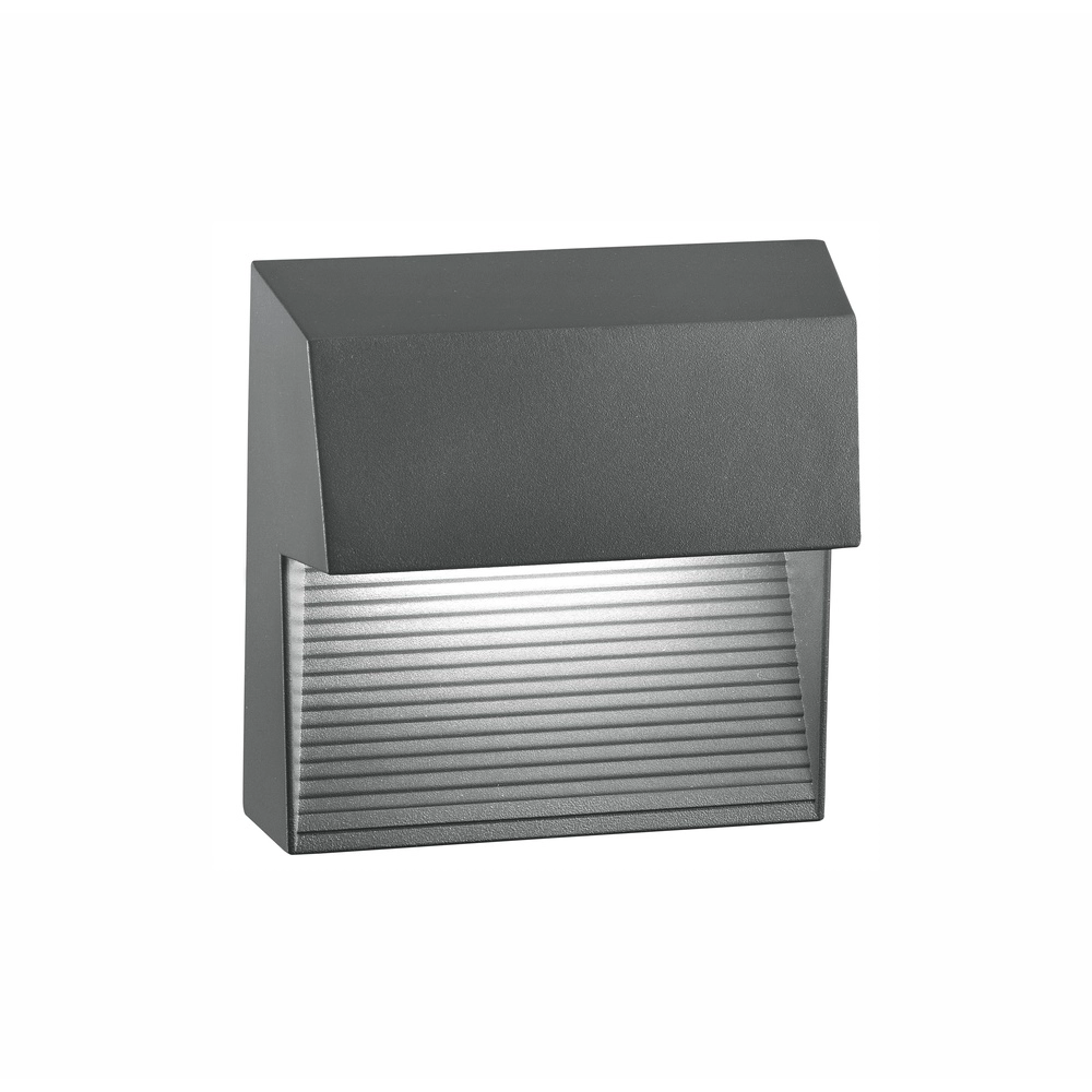 Applique murale carrée Krypton 15cm gris Applique murale carrée Krypton 15cm gris