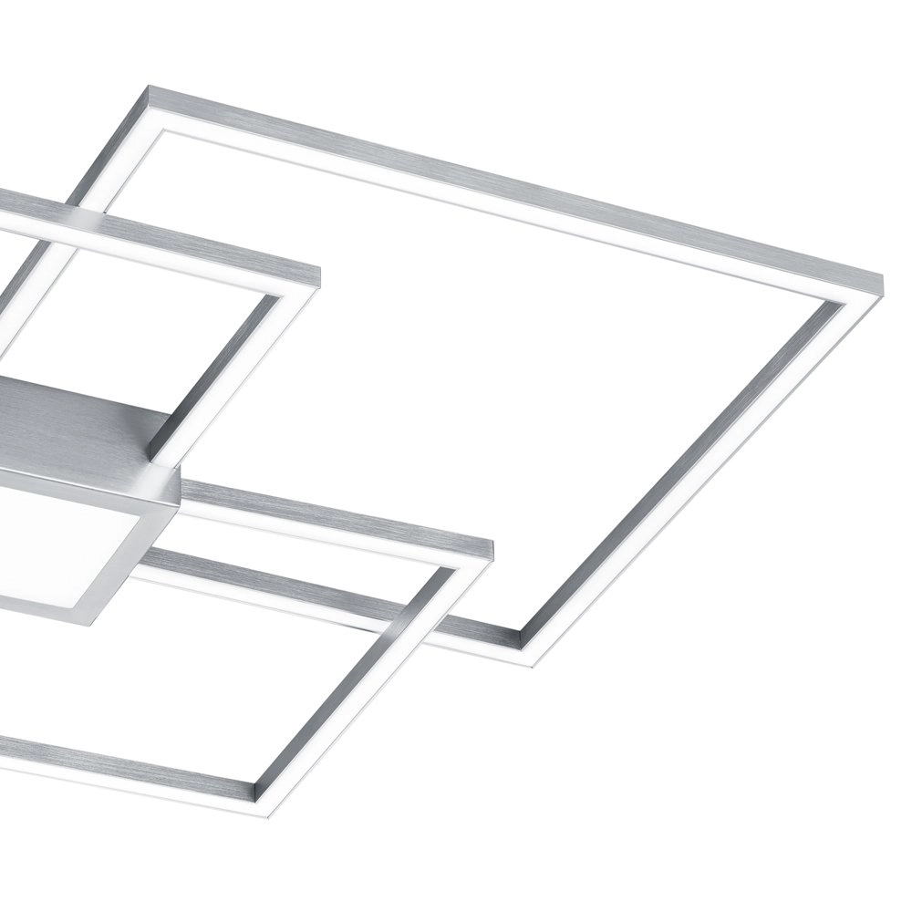 Lampe de plafond Hydra 65cm gris Trio 4017807425734
