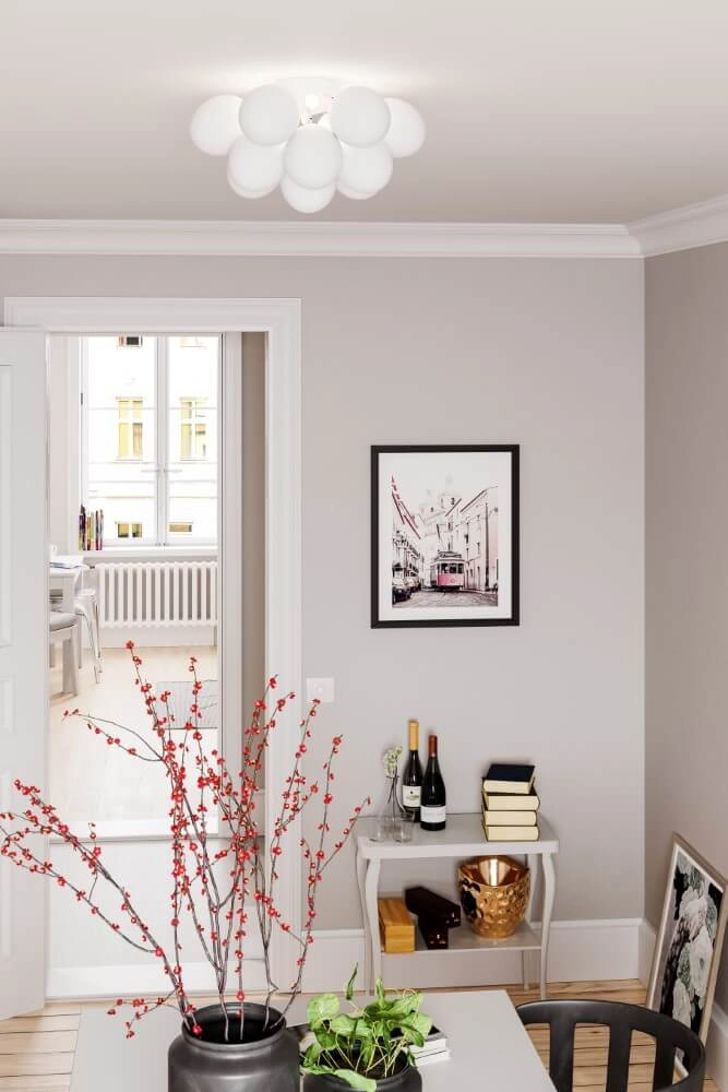 Plafonnier Gross blanc 30cm By Rydéns 7391741006622