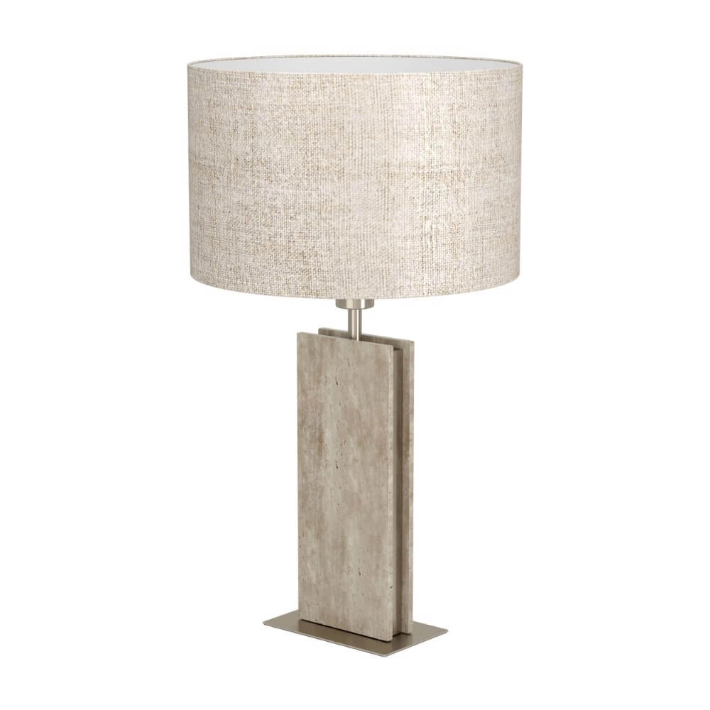 Lampe de table Belesar nickel design Lampe de table Belesar nickel design