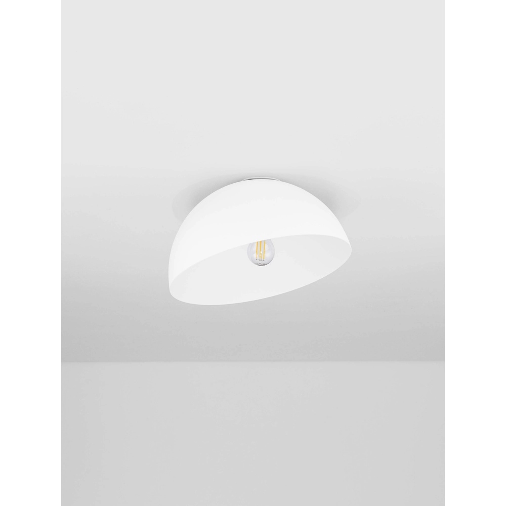 Plafonnier Onia blanc Ø 29cm Lyora 5212017458155