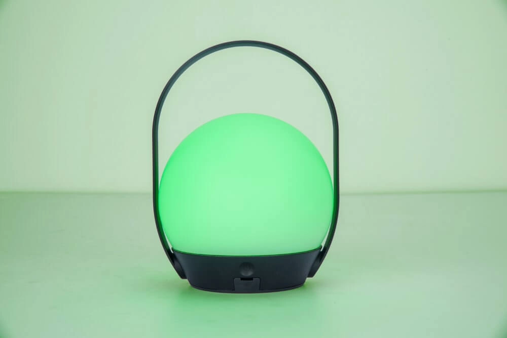 Lampe de table intelligente Cardi noir Lutec 6939412088204