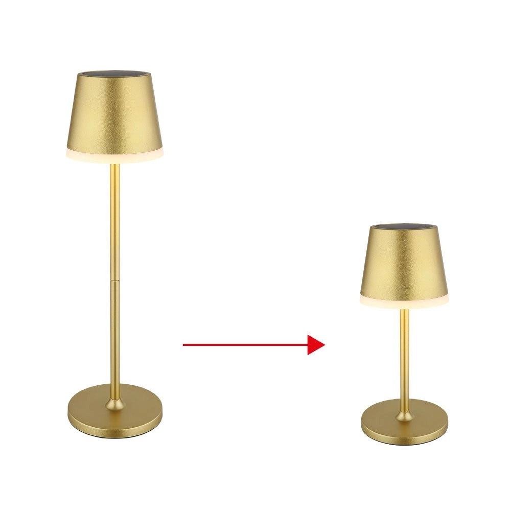 Lampe de table solaire Vannieso Or Globo 9007371484355