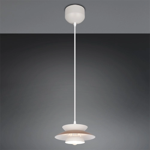 Conception de la lampe suspendue Amarila marron moka Ø 25cm