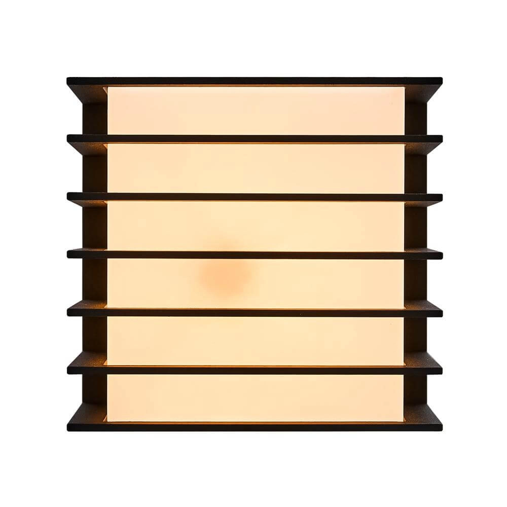 Applique murale Fluctus carré noir Nordlux 5704924015595