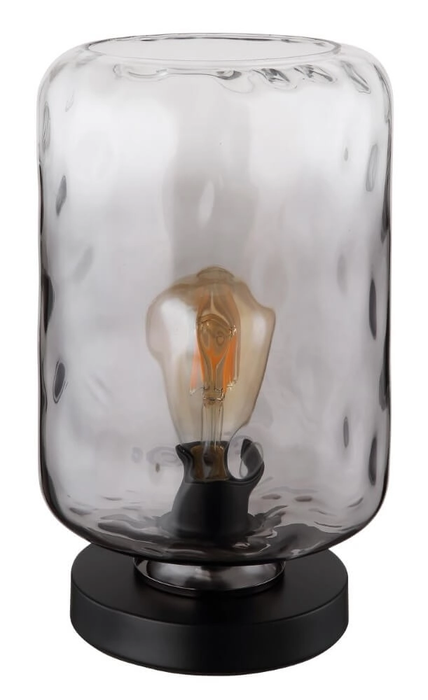 Lampe de table design Darina verre de fumée Globo 9007371449521