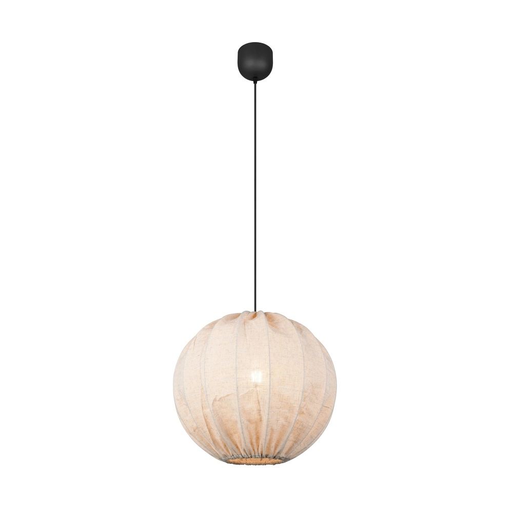 Lampe pendante Japandi Rovum Ø 50cm