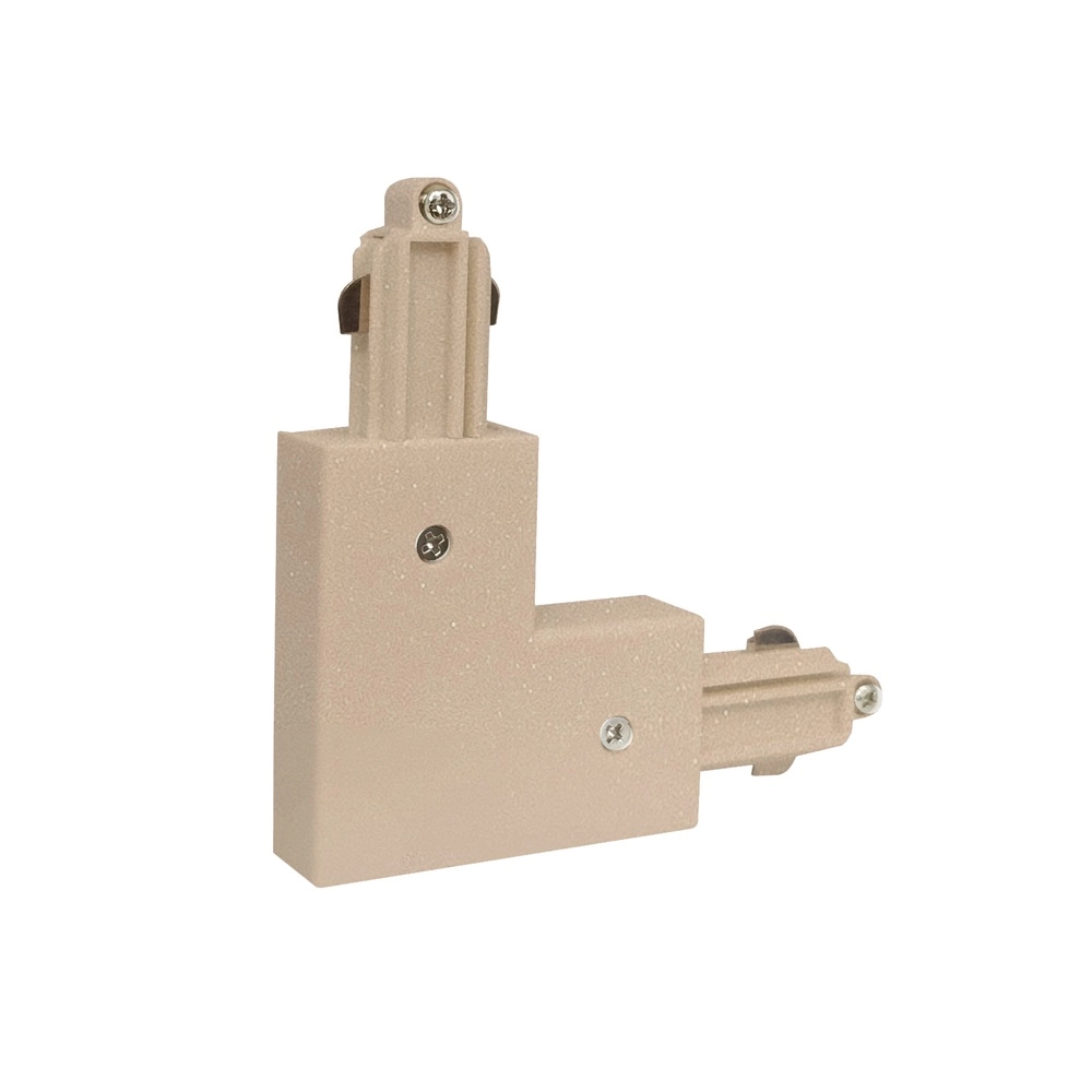 1 phase Track Coin Droit Sable Brun