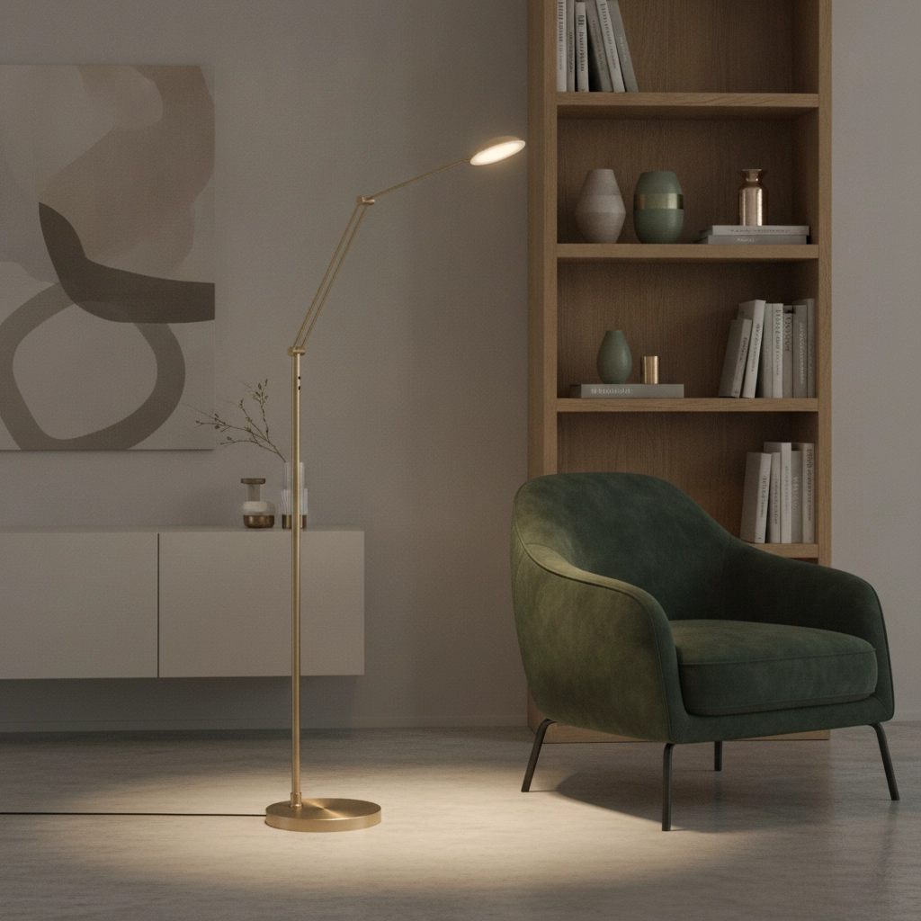 Lampe de lecture classique Palermo bronze