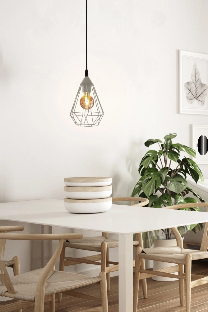 Suspension grise Tarbes cheville Eglo 9002759430214