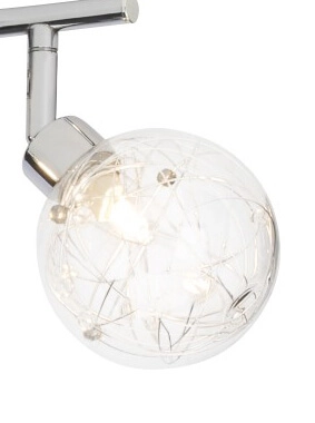 Plafonnier Joya 2-gris clair Brilliant 4004353216060