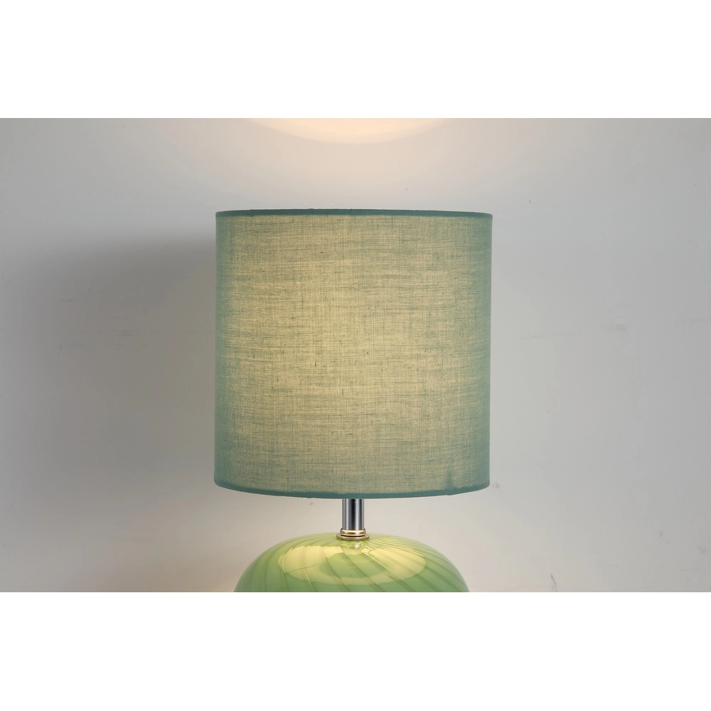 Lampe de table Fete vert Searchlight 5053423301693