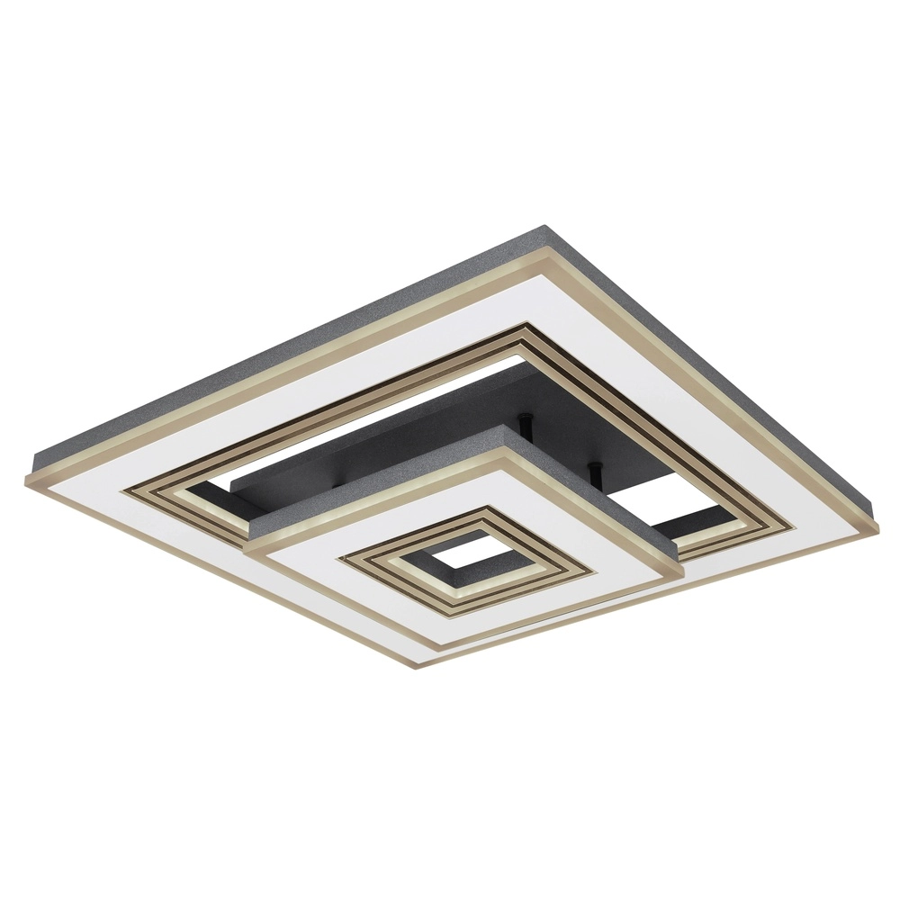Lampe de plafond à design Jack blanc avec noir Globo 9007371419630
