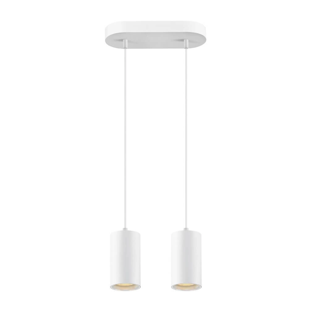 Lampe suspendue Asto Tube blanc 2x GU10 Lampe suspendue Asto Tube blanc 2x GU10
