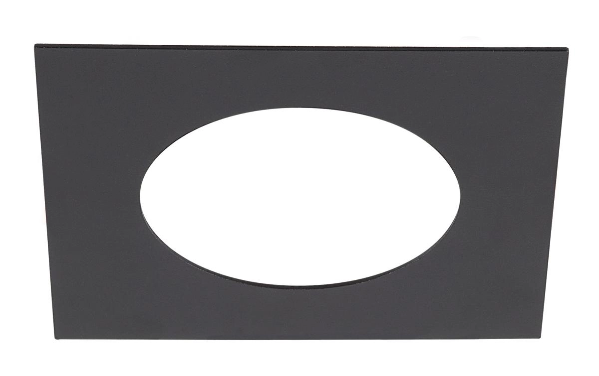 Cadre de montage avant Numinos S en ligne droite 160/100mm noir