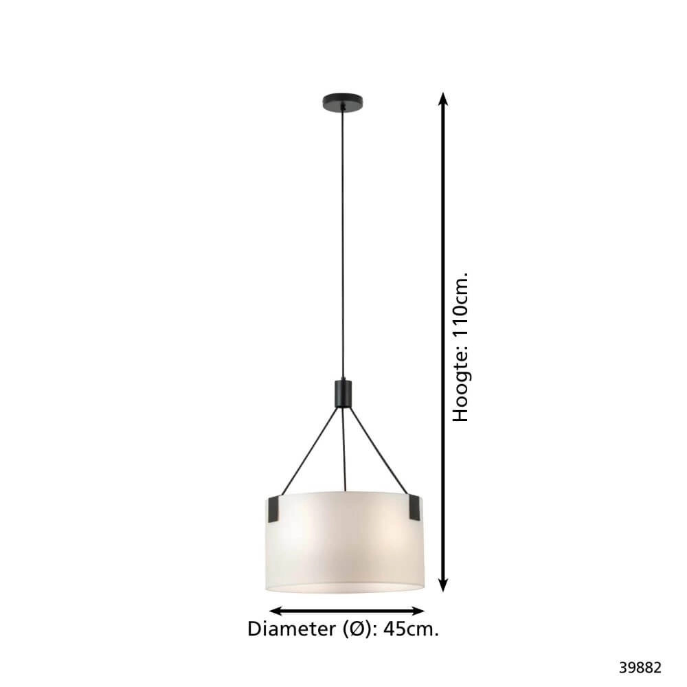 Lampe suspendue Tortola avec 9 casquettes Stars of Light 9002759398828