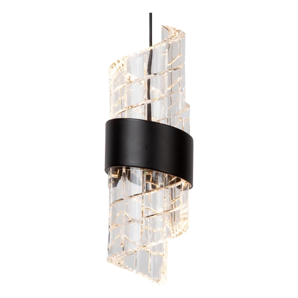 Lampe pendante de conception Kligande Projectile noire à 5 lumières Lucide 5411212134639