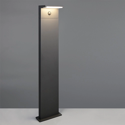 Lampe de jardin moderne Ravi anthracite avec capteur 100 cm Trio 4017807686937