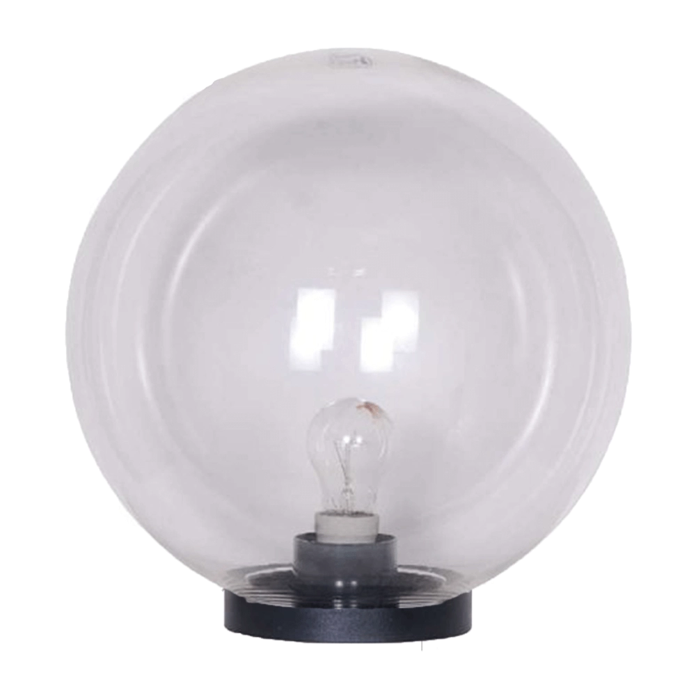 Lampe globe Bolano 58cm. Piédestal clair Lyora 8716803507685