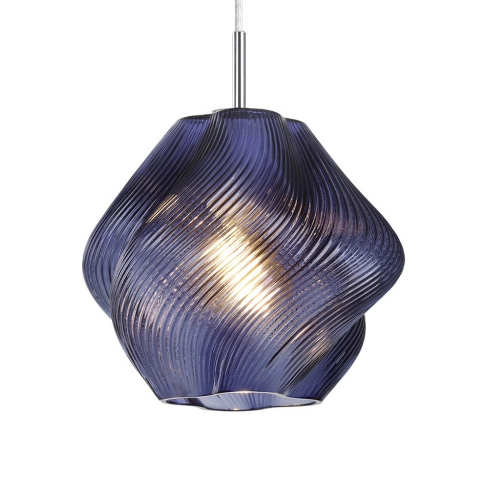 Conception de la lampe suspendue Vicenne bleu