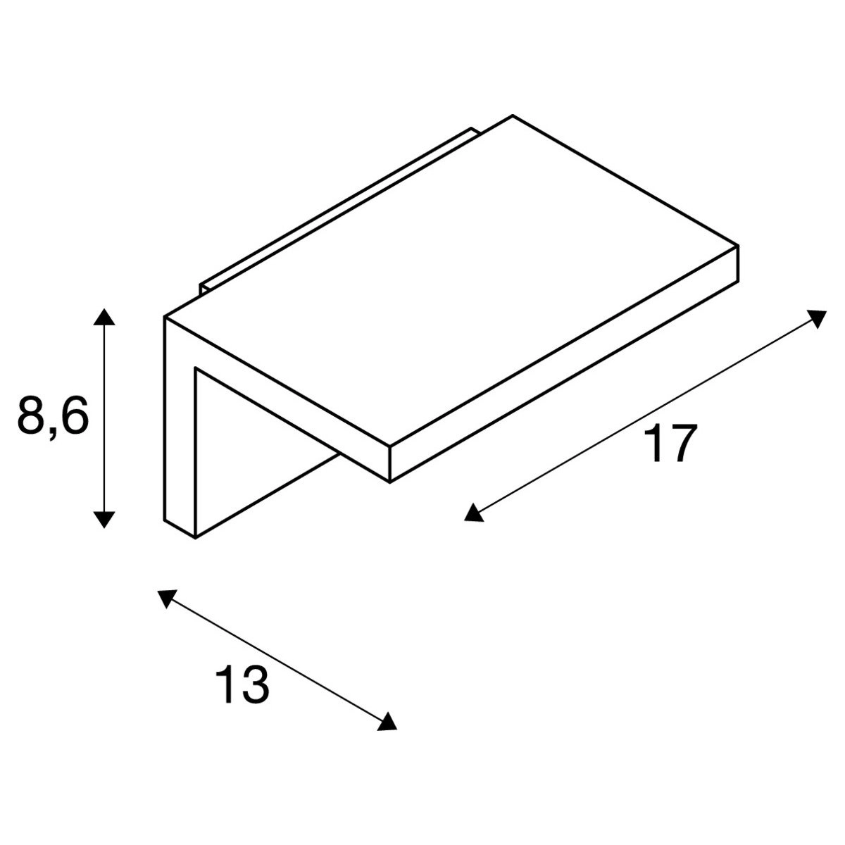 LED lampe d'extérieur Angolux Wall pour l'extérieur SLV 4024163143578