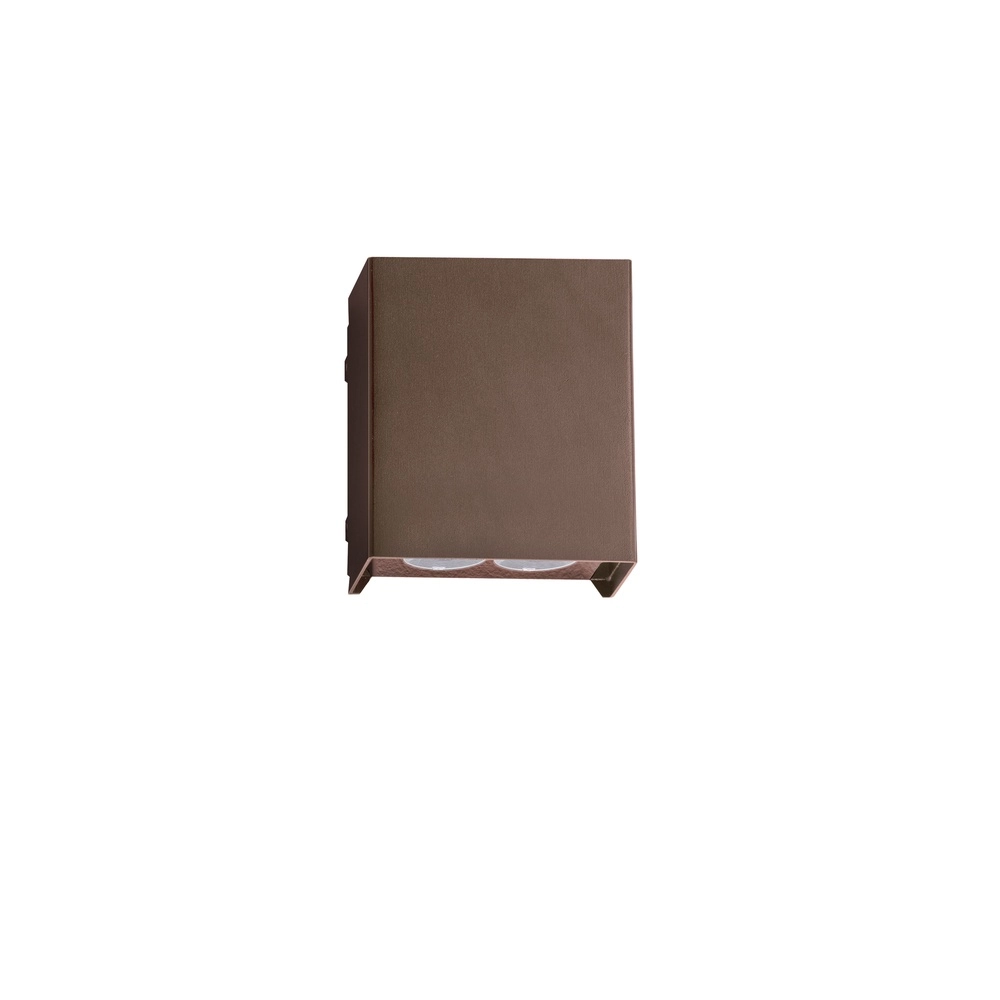 Spot monté en surface Elio Brun rouille 11,4 cm