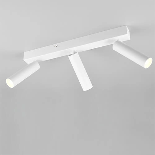 Spot de plafond fin Ambala 3x LED - blanc