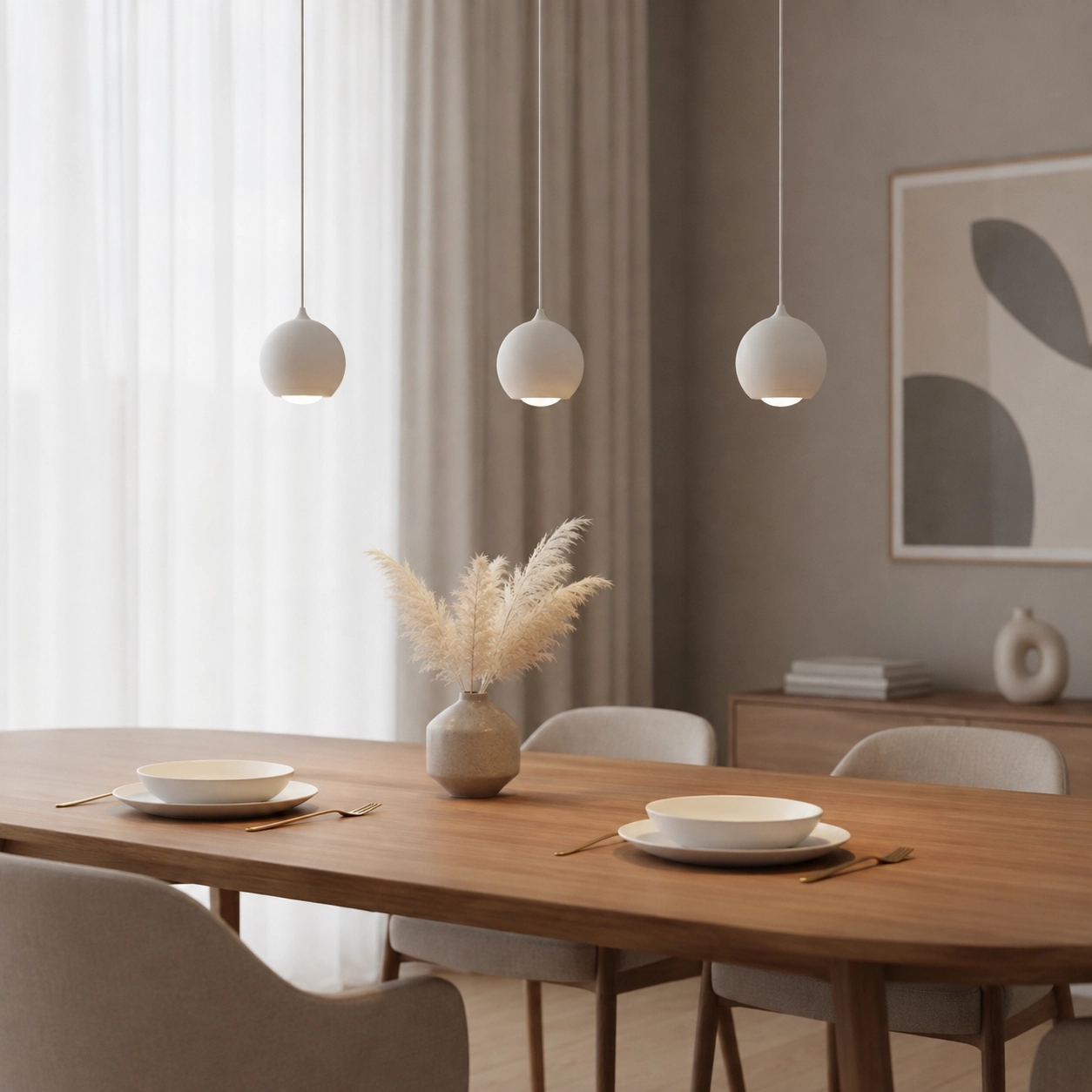 Lampe à suspension design Denver 3 lumières