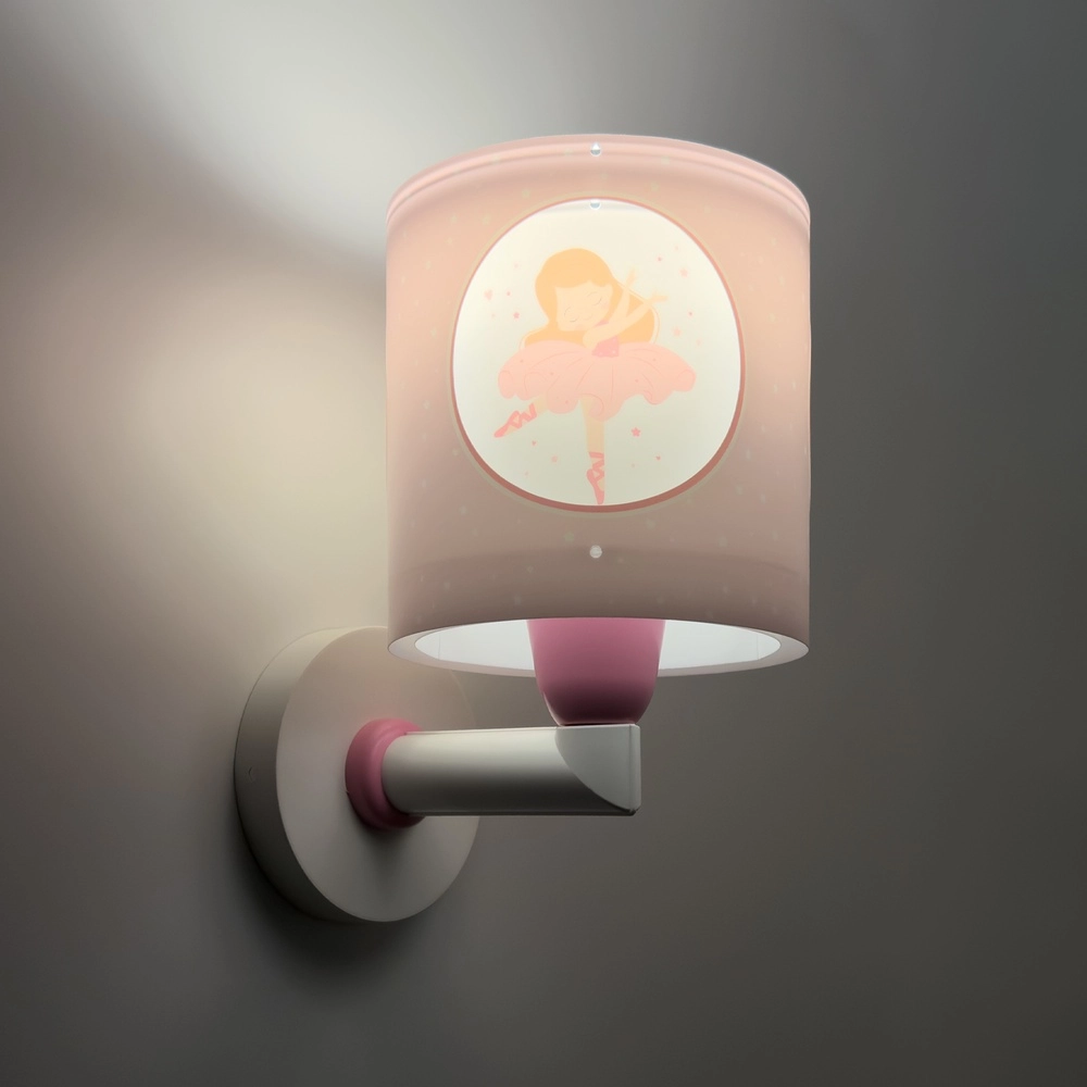 Applique murale Princess Dance Lueur rose dans le noir Dalber 8420406609195