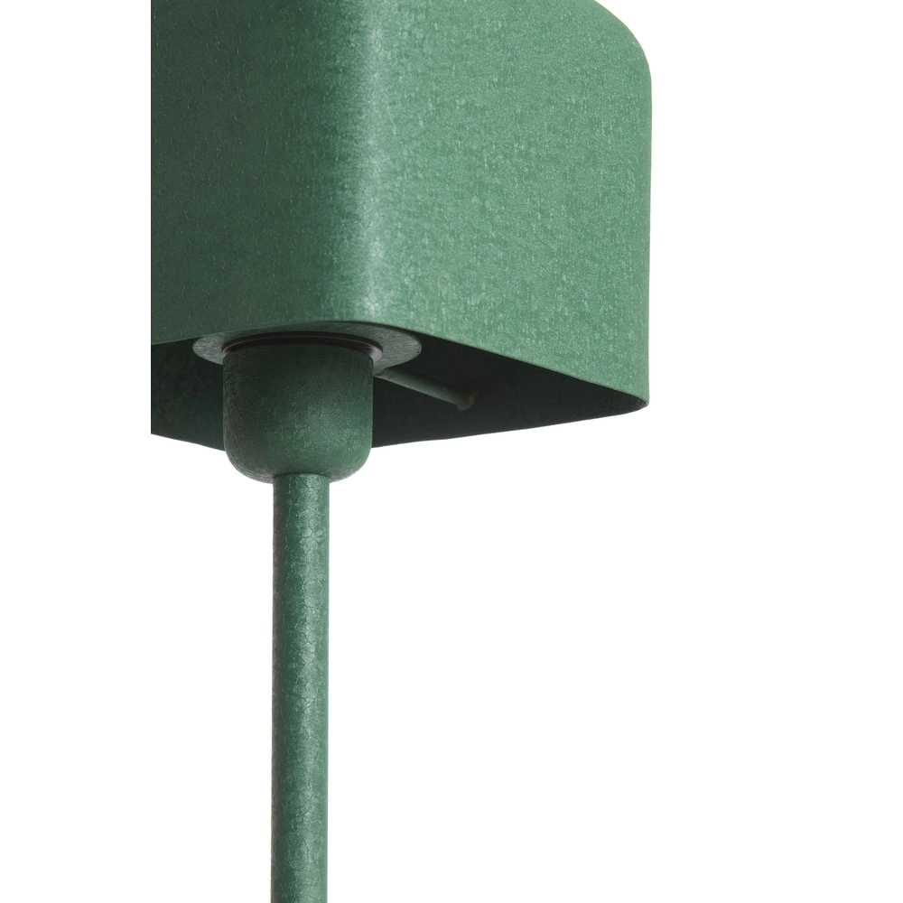 Lampe de chevet Elenie 15x15cm - vert foncé mat Light & Living 8717807818791