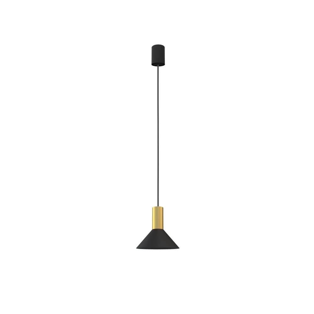 Lampe à suspension en or noir Hermanos Lyora 5903139810395