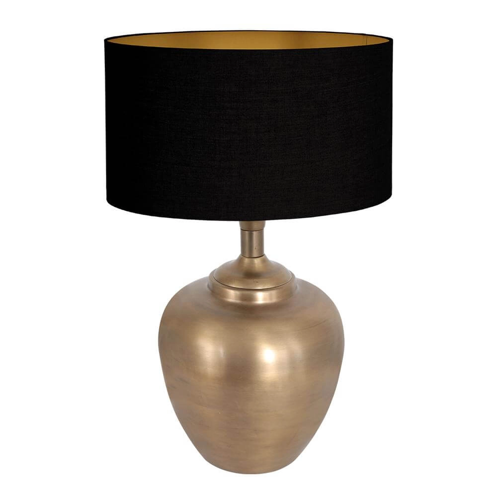 Ampoule de lampe de table Brass bronze avec capuchon noir Steinhauer 8712746175561