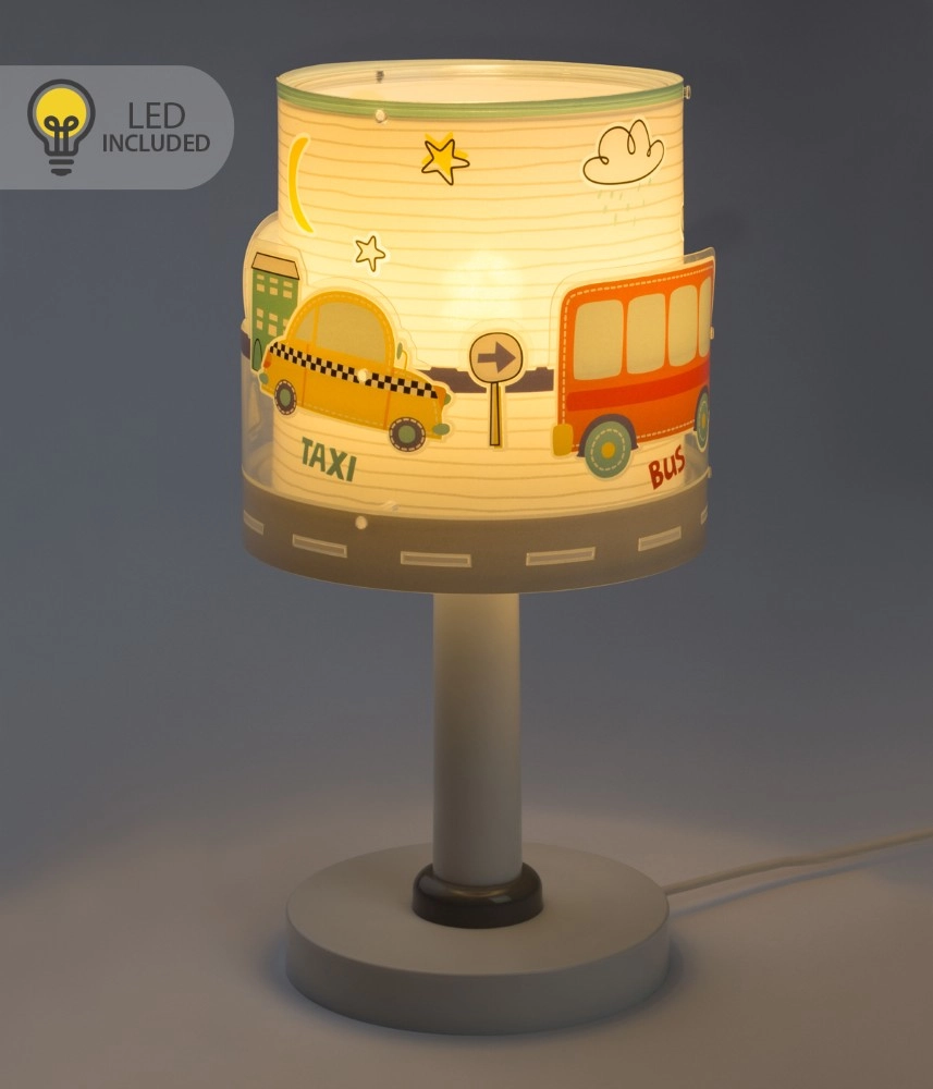 Lampe de table Baby Travel Gris lueur dans le noir Dalber 8420406002330