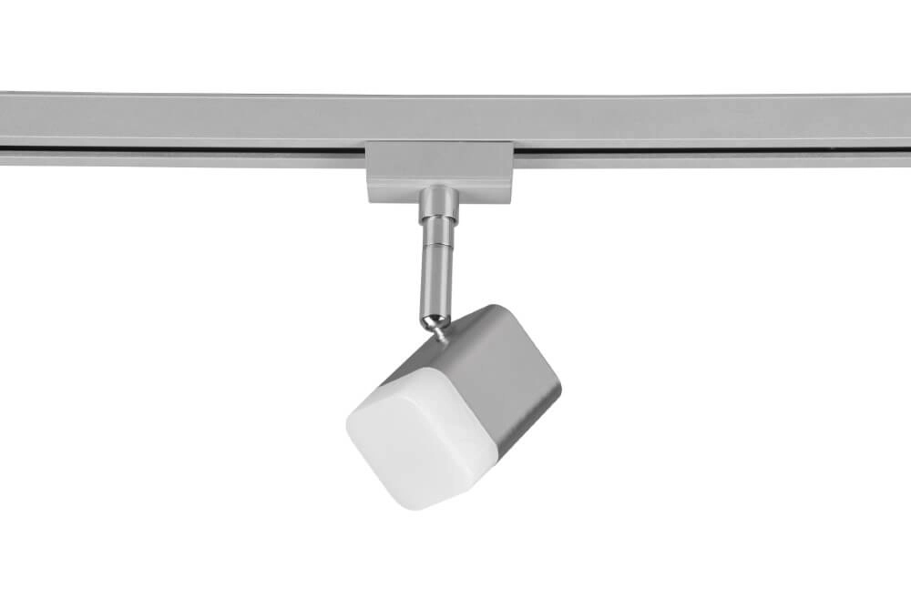 Lampe sur rail Roubaix gris Trio 4017807505894