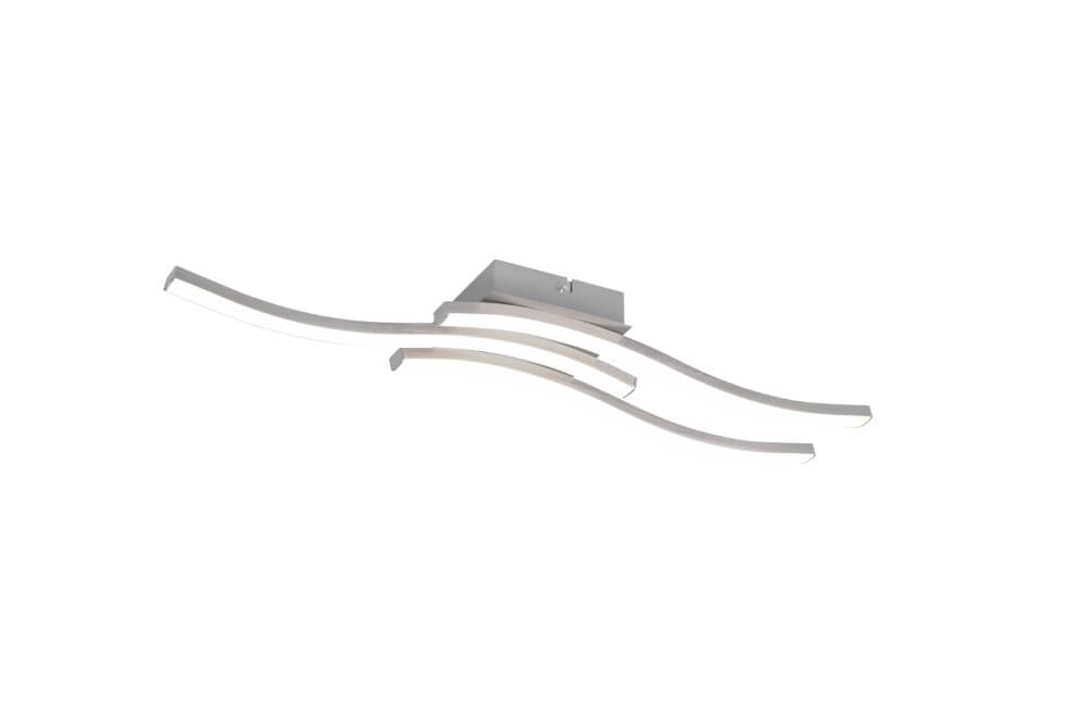 Plafonnier en acier inoxydable Route LED 4000K