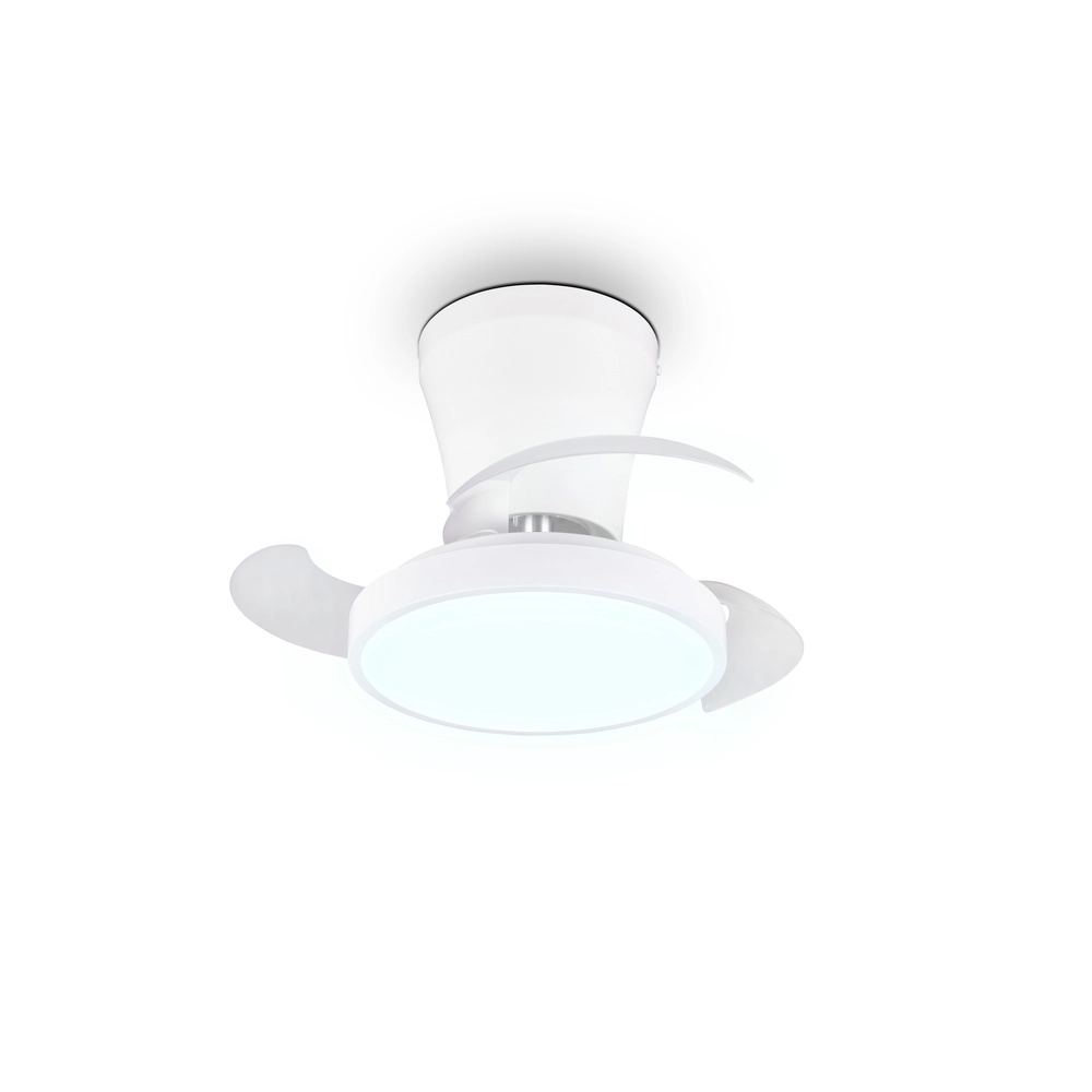 Petit ventilateur Moss blanc Ø 22cm Trio 4017807688924