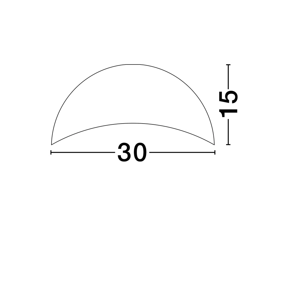 Plafonnier Opsi blanc Ø 30cm Lyora 5212017458063