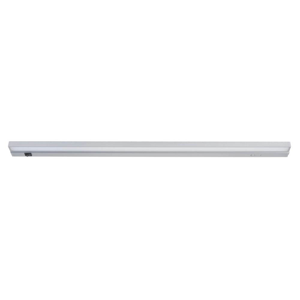 Lampe LED gris argenté 88cm