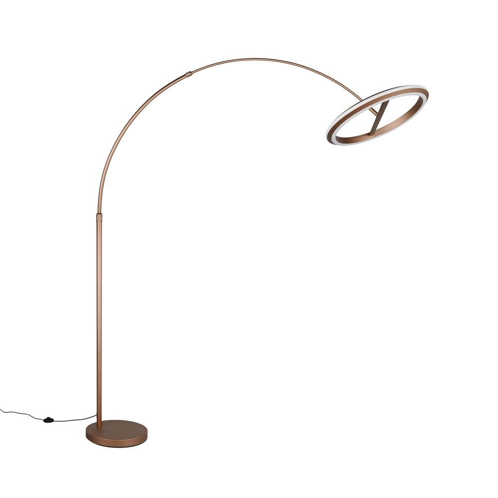 Lampe de pied Amador marron moka Trio 4017807688177