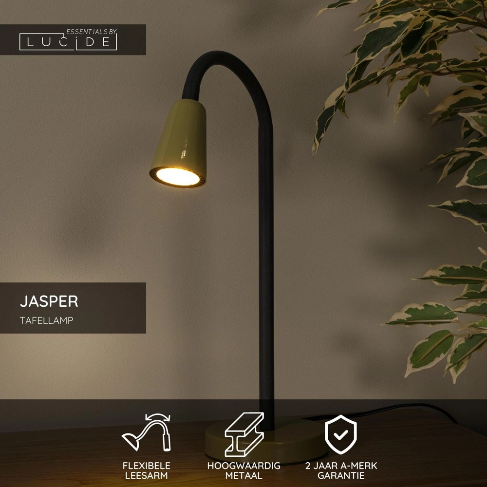 Lampe de bureau Jasper Vert Lucide 5411212650313