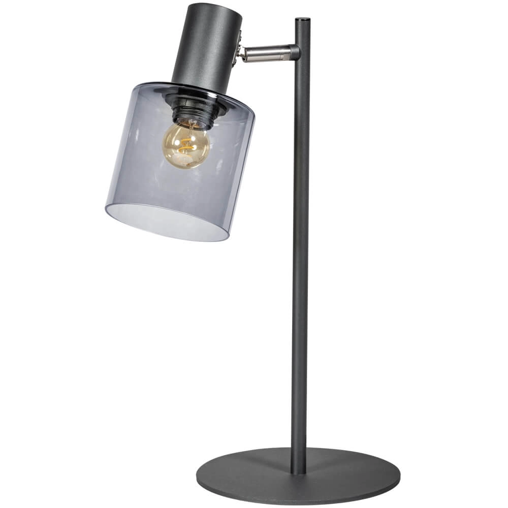Lampe de table Sledge Glass verre de fumée
