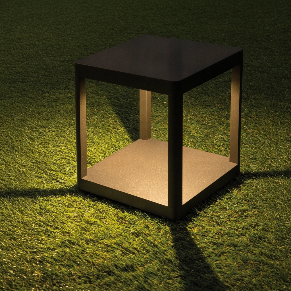 Lampe de jardin carrée Surf 23 cm