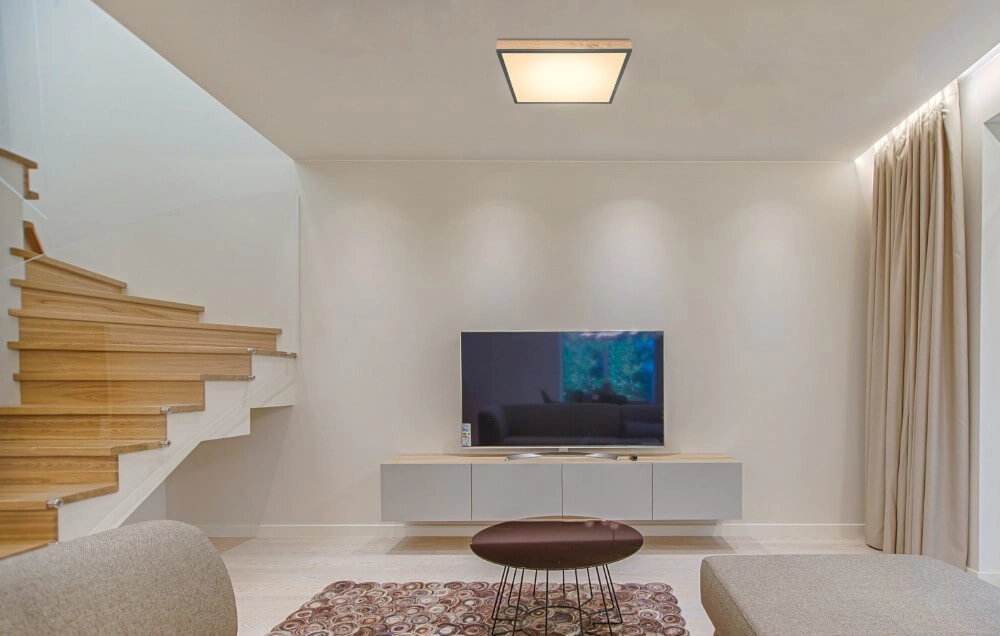 Plafonnier LED à intensité variable Doro 45x45cm Globo 9007371422760