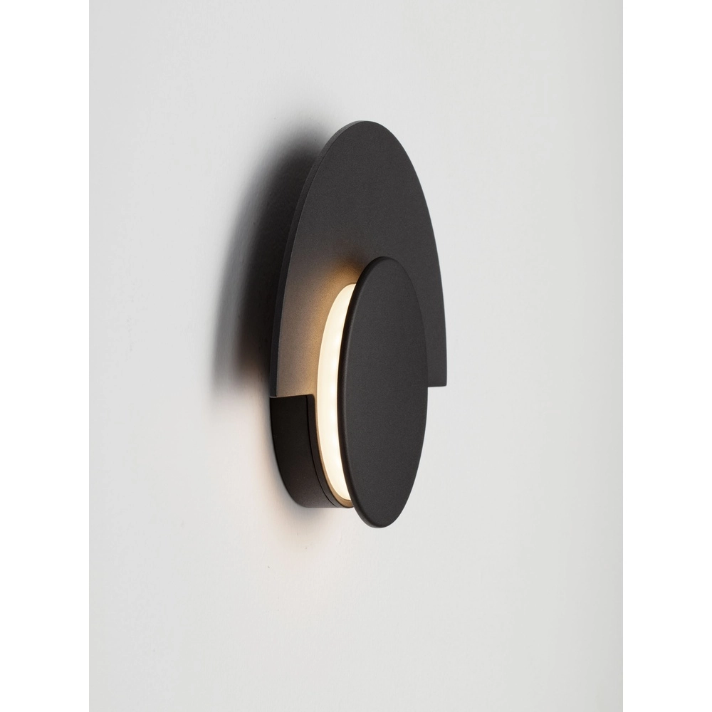 Lampe murale moderne Gloo noir - 2700K Lyora 5212017497246