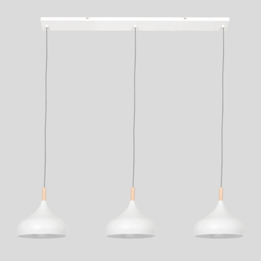 Lampe suspendue pour salle à manger White Veneer Steinhauer 8712746146745