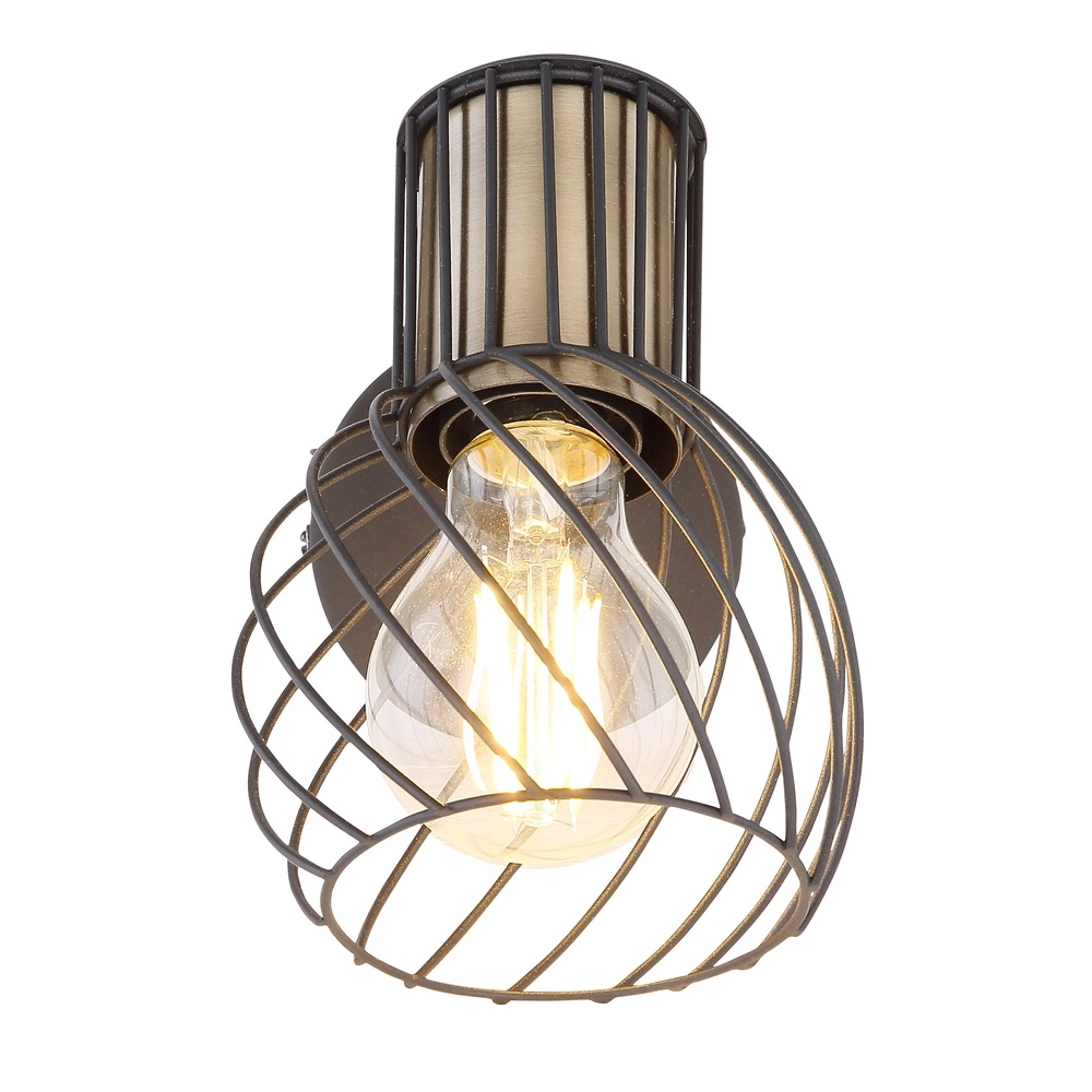 Lampe murale Argusto Noir Globo 9007371387717