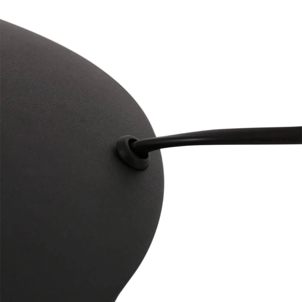 Lampe de lecture noire Biron avec LED Steinhauer 8712746146844