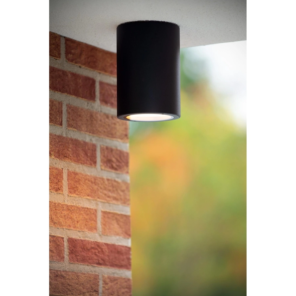 Projecteur de plafond Volantis IP54 noir Lucide 5411212272034