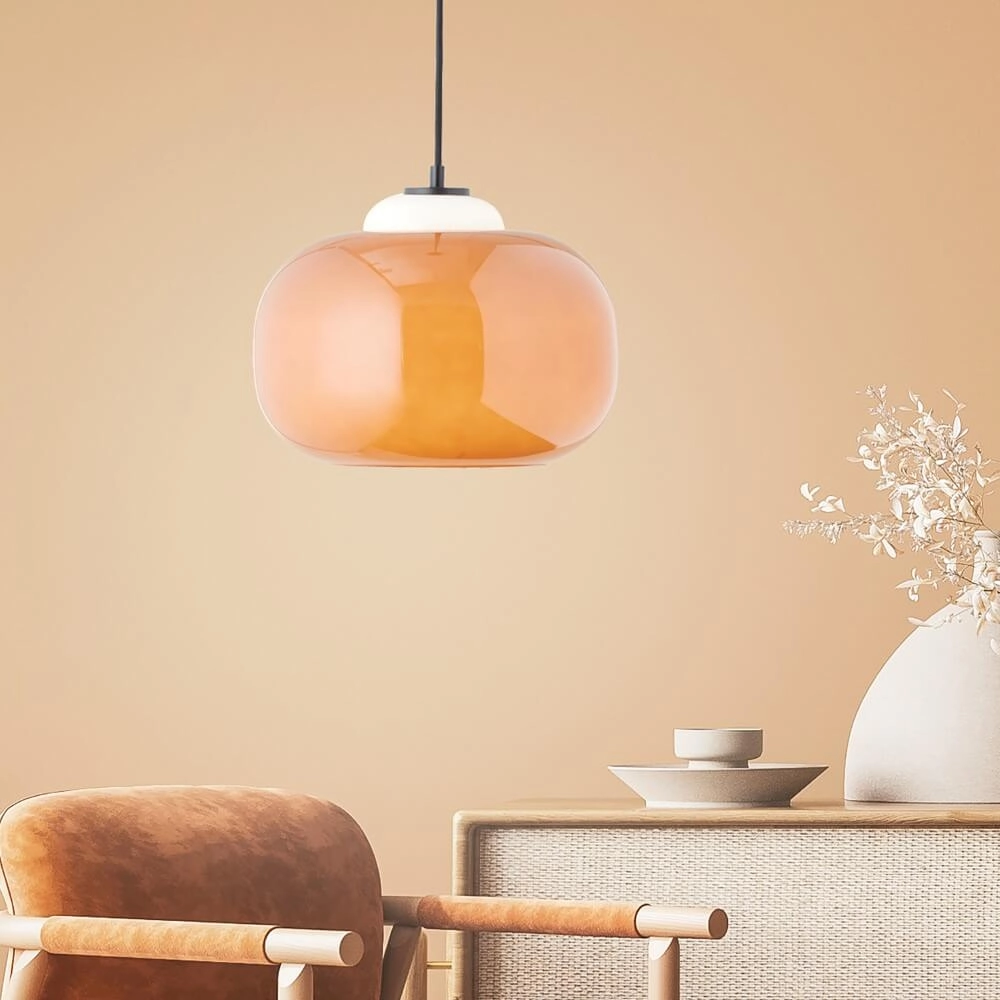 Lampe suspendue Blop Orange Brilliant 4004353413346
